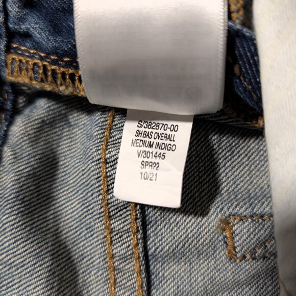 Gap kids denim overalls medium indigo blue size XXL - Picture 13 of 16